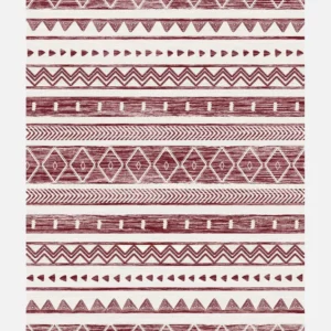 Tapis Ikat Maroon