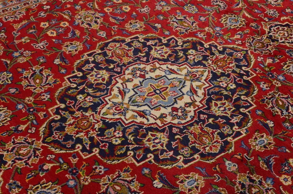 Tapis de Kashan Tapis 359x242cm - Tapis persan