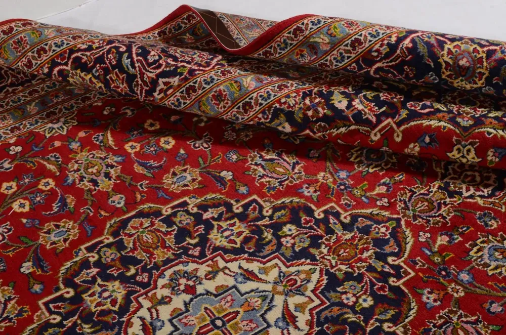Tapis de Kashan Tapis 359x242cm - Tapis persan
