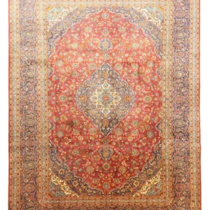 Tapis de Kashan Tapis 397x300cm - Tapis persan