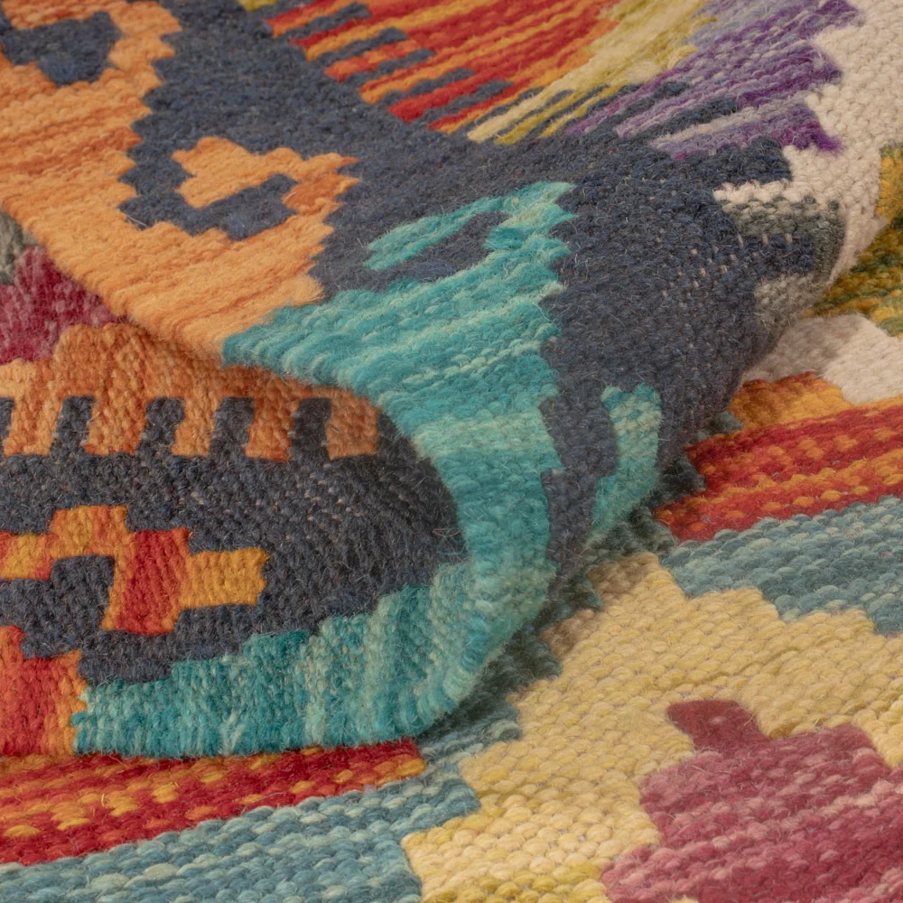 Tapis Kelim de Maimene Tapis 127x79cm - Tapis en laine