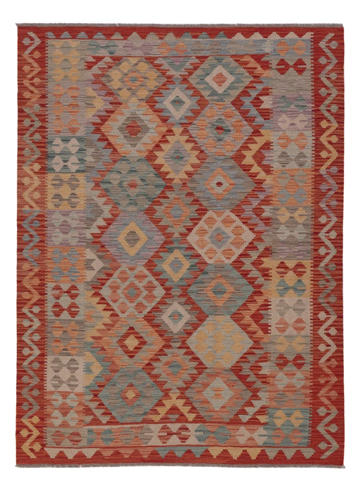 Tapis Kelim de Maimene Tapis 195x145cm - Tapis en laine