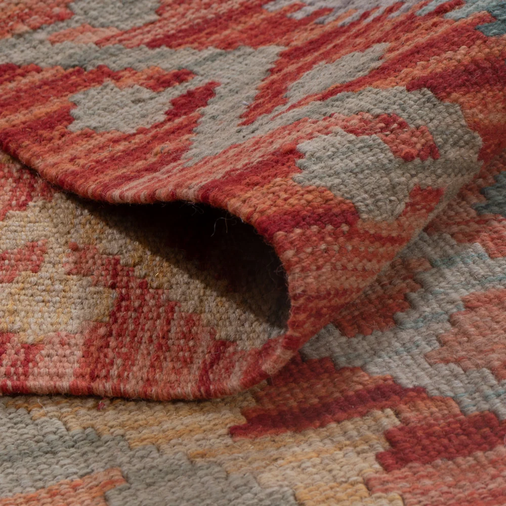 Tapis Kelim de Maimene Tapis 195x145cm - Tapis en laine