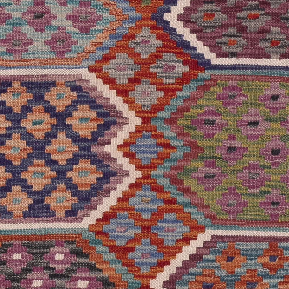 Tapis Kelim de Maimene Tapis 195x158cm - Tapis en laine