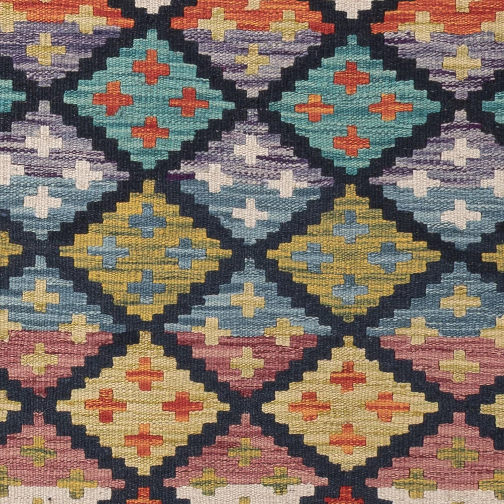 Tapis Kelim de Maimene Tapis 196x84cm - Tapis en laine