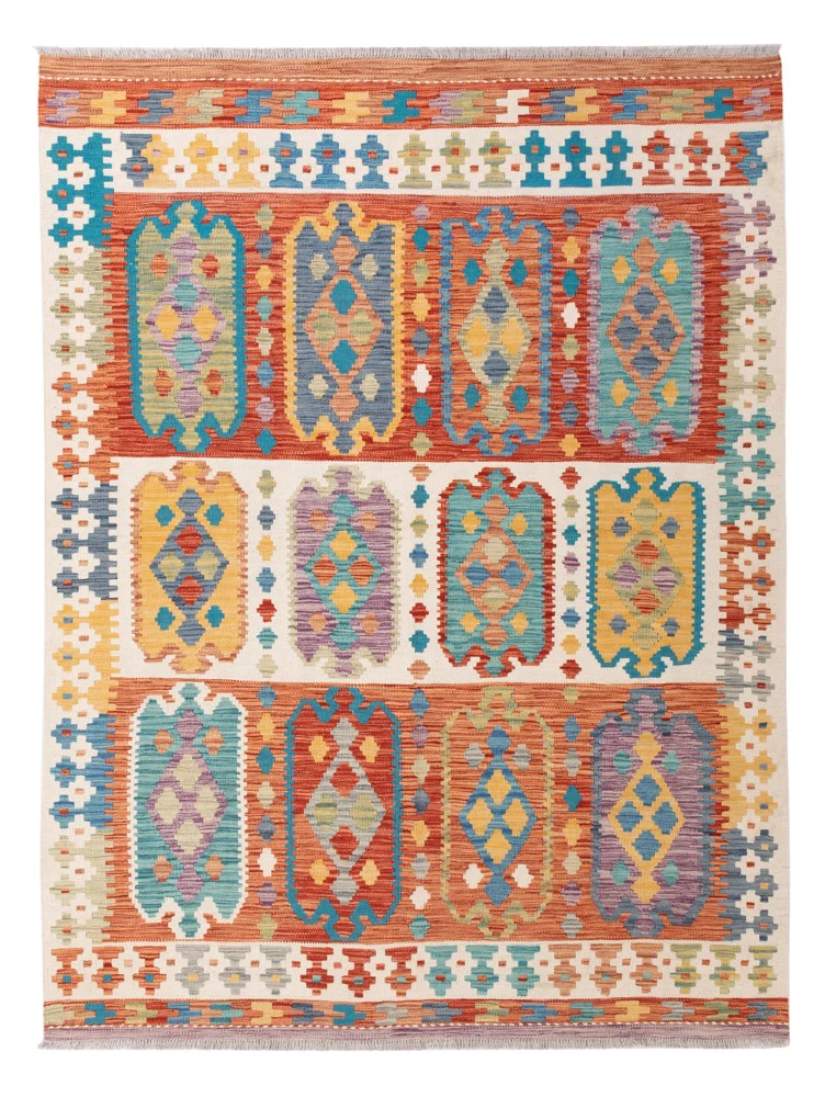 Tapis Kelim de Maimene Tapis 200x154cm - Tapis en laine