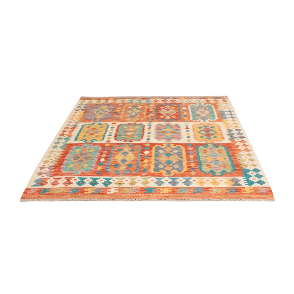 Tapis Kelim de Maimene Tapis 200x154cm - Tapis en laine