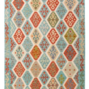 Tapis Kelim de Maimene Tapis 209x158cm - Tapis en laine