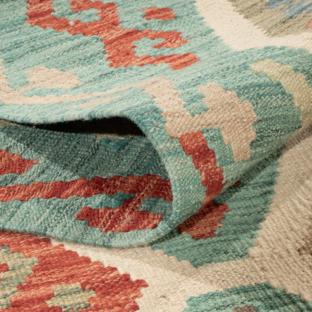 Tapis Kelim de Maimene Tapis 209x158cm - Tapis en laine