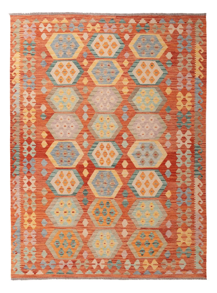 Tapis Kelim de Maimene Tapis 237x173cm - Tapis en laine