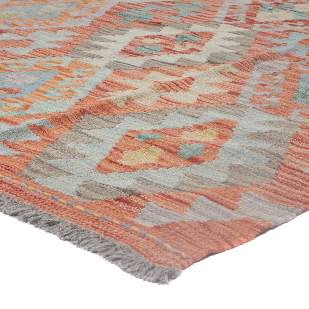 Tapis Kelim de Maimene Tapis 245x174cm - Tapis en laine
