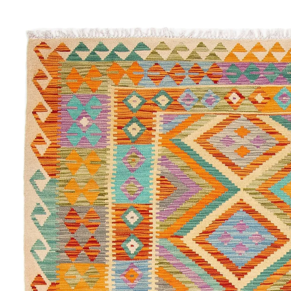 Tapis Kelim de Maimene Tapis 246x185cm - Tapis en laine