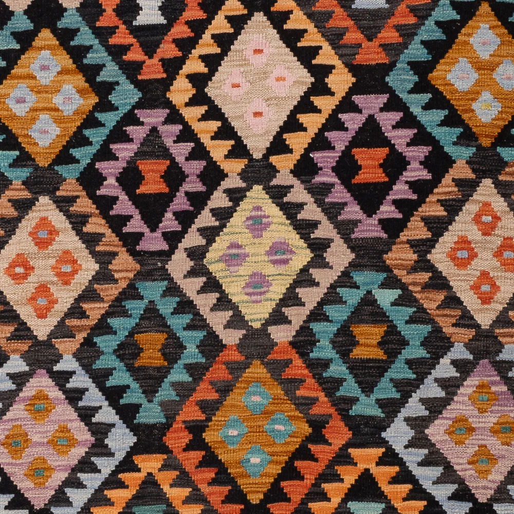 Tapis Kelim de Maimene Tapis 250x178cm - Tapis en laine