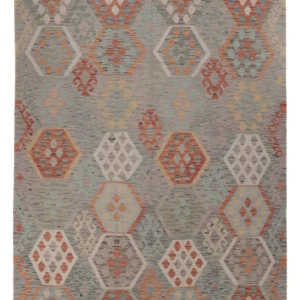 Tapis Kelim de Maimene Tapis 286x203cm - Tapis en laine