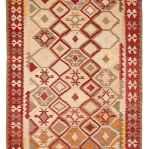 Tapis Kelim de Maimene Tapis 290x193cm - Tapis en laine