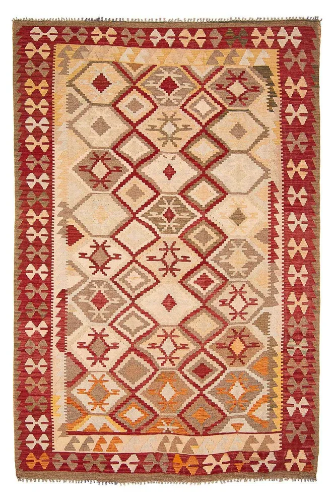 Tapis Kelim de Maimene Tapis 290x193cm - Tapis en laine