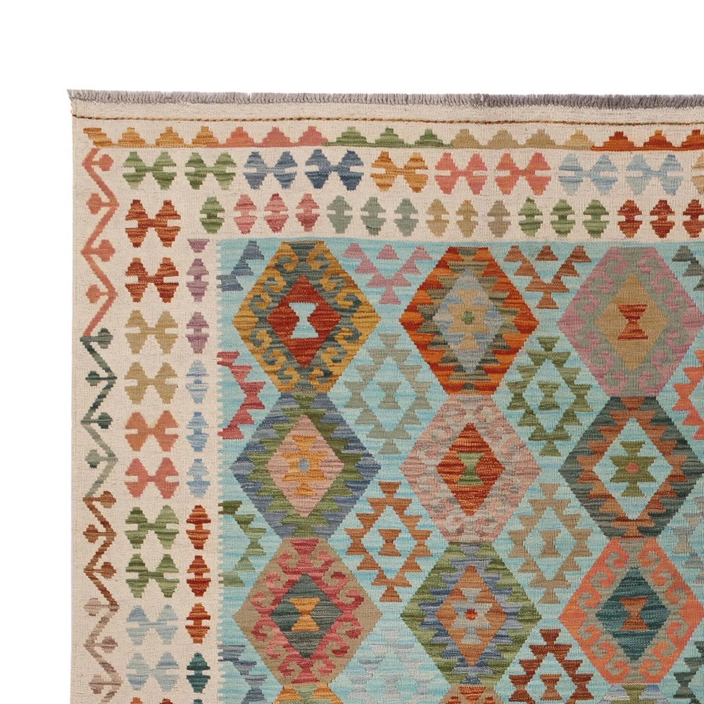Tapis Kelim de Maimene Tapis 347x258cm - Tapis en laine