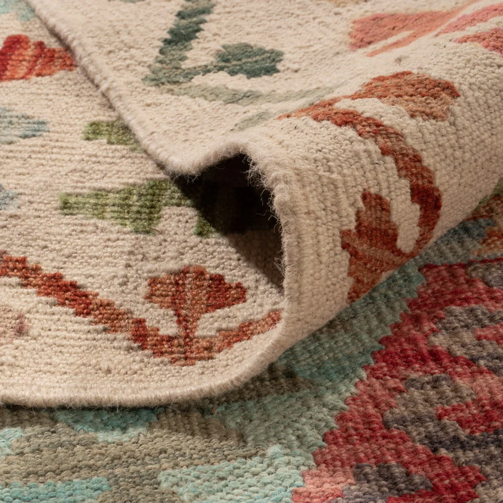 Tapis Kelim de Maimene Tapis 347x258cm - Tapis en laine