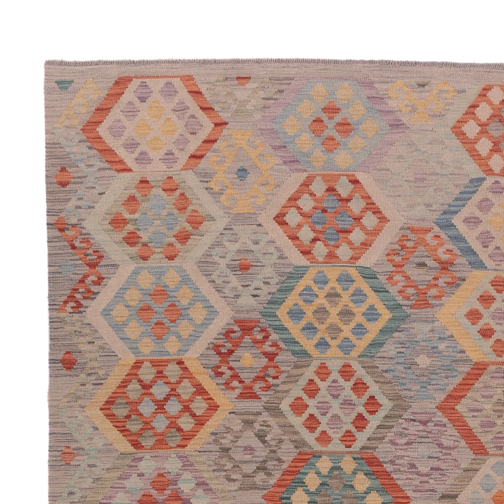 Tapis Kelim de Maimene Tapis 352x255cm - Tapis en laine