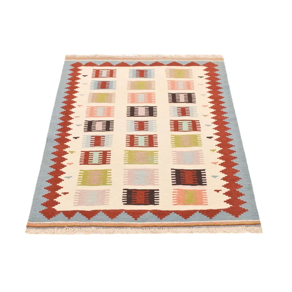 Tapis Kelim - Oriental - 140 x 97 cm - multicolore