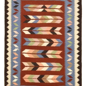 Tapis Kelim - Oriental - 142 x 104 cm - multicolore