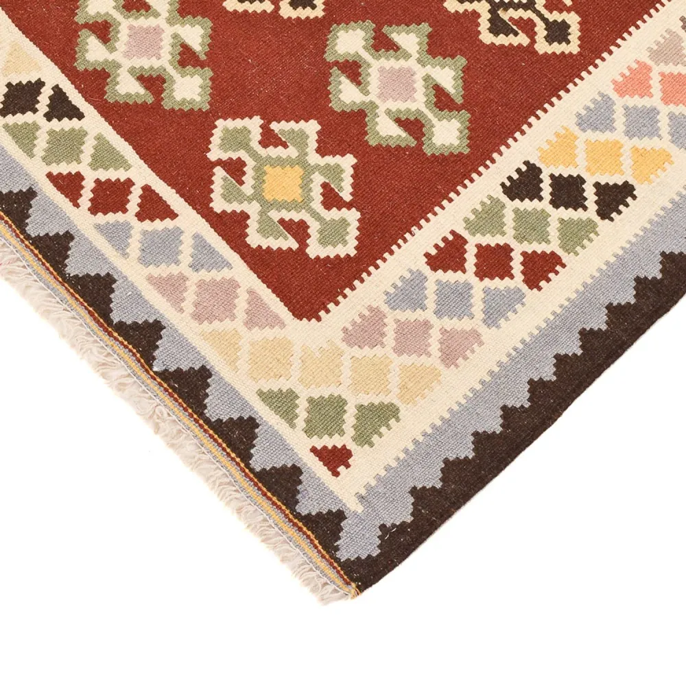 Tapis Kelim - Oriental - 145 x 106 cm - multicolore
