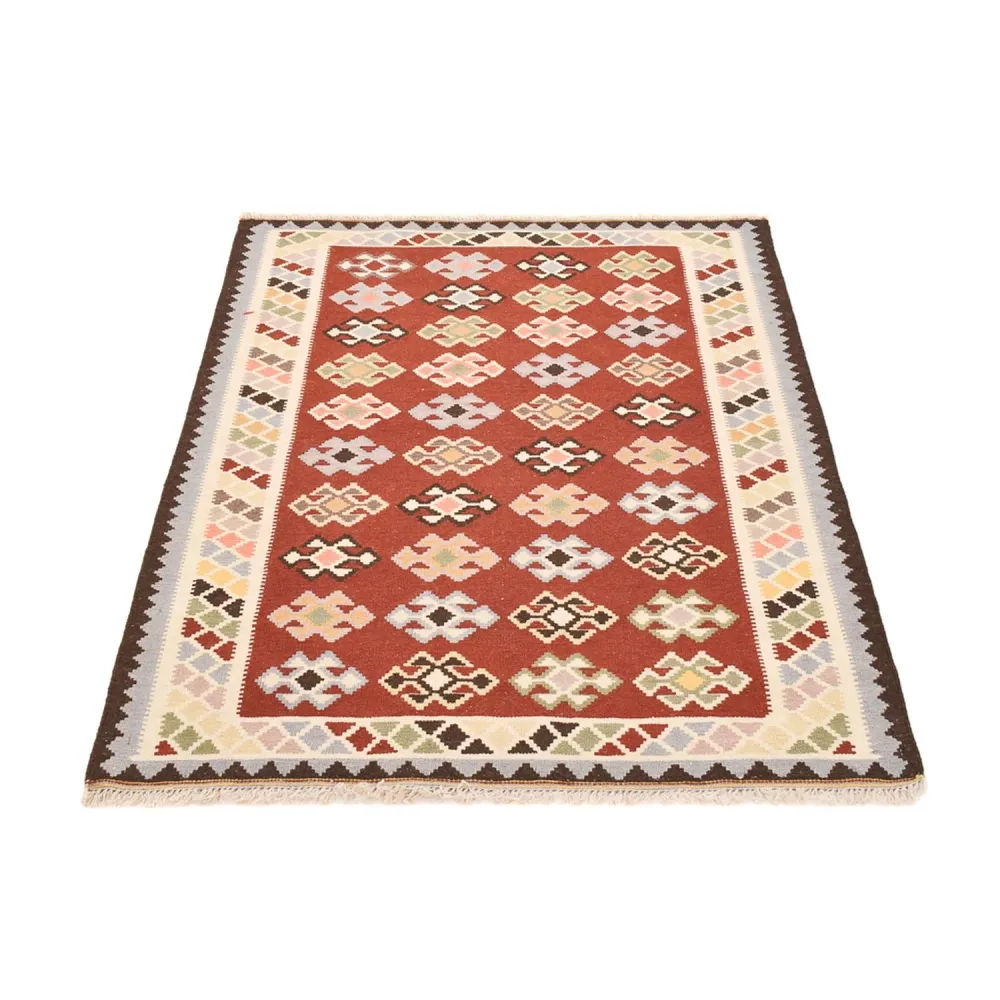 Tapis Kelim - Oriental - 145 x 106 cm - multicolore