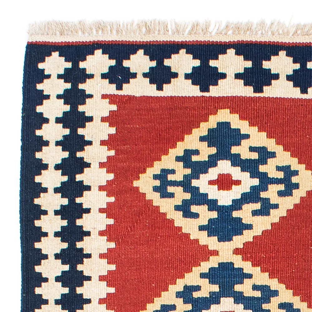 Tapis Kelim - Oriental - 148 x 108 cm - rouge