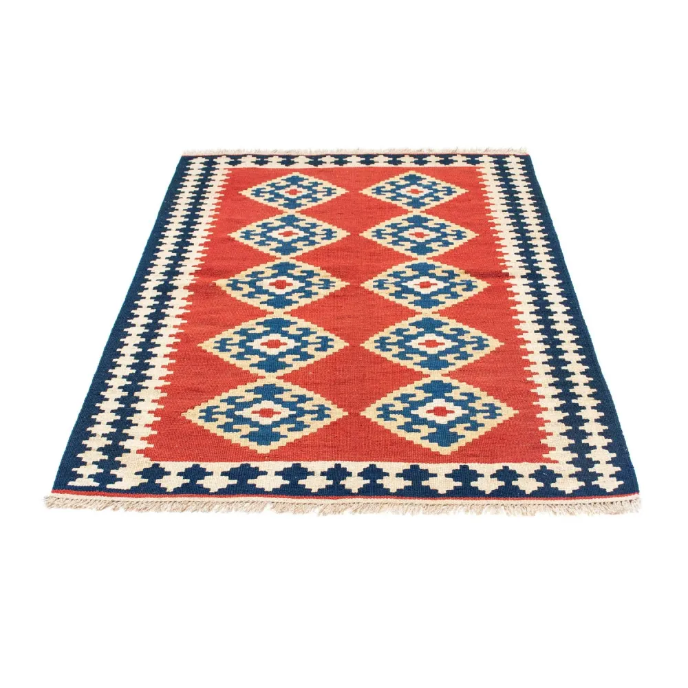 Tapis Kelim - Oriental - 148 x 108 cm - rouge