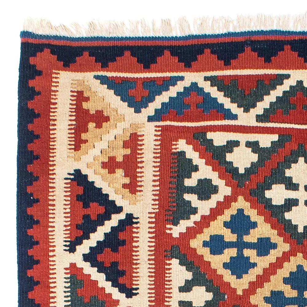 Tapis Kelim - Oriental - 160 x 112 cm - rouge