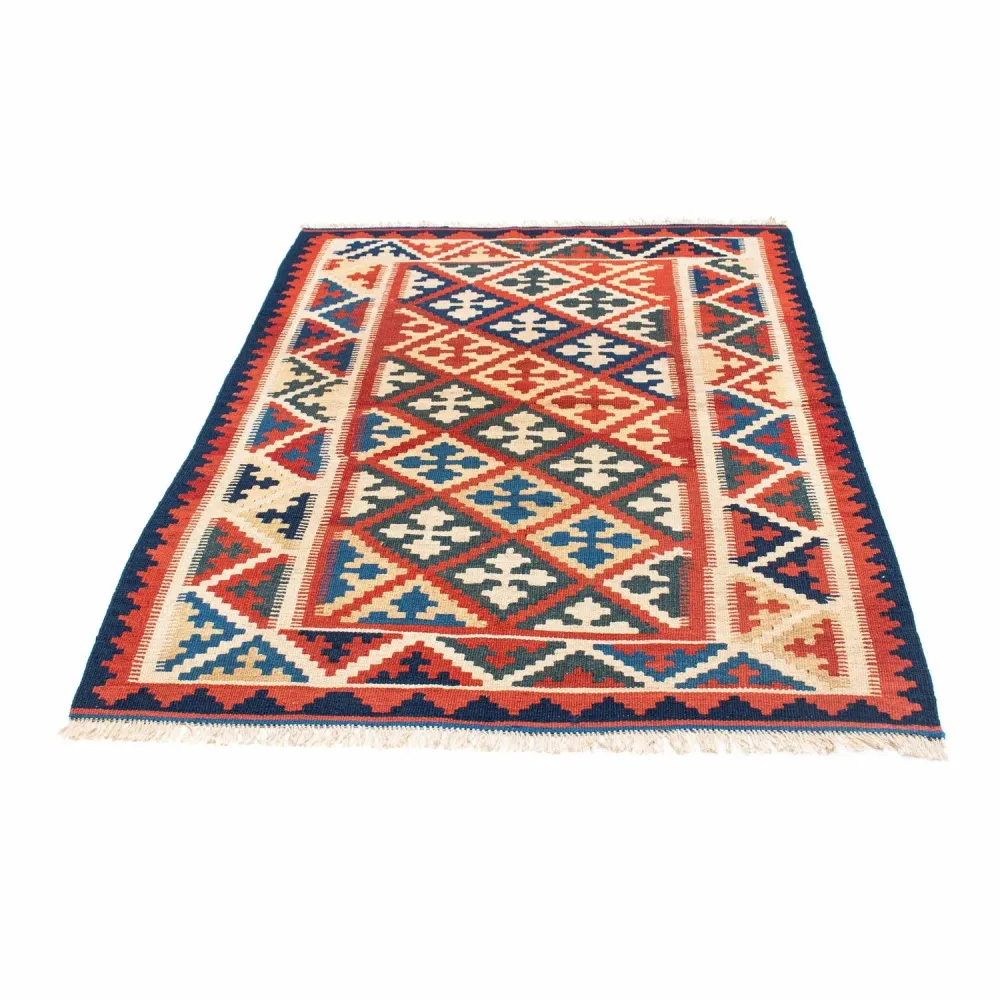 Tapis Kelim - Oriental - 160 x 112 cm - rouge