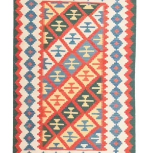 Tapis Kelim - Oriental - 190 x 120 cm - orange