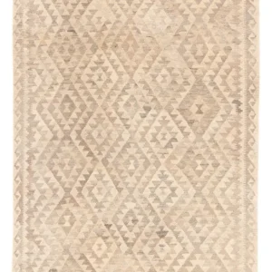 Tapis Kelim - Splash - 210 x 154 cm - beige