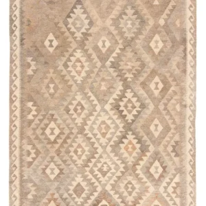 Tapis Kelim - Tendance - 205 x 151 cm - beige