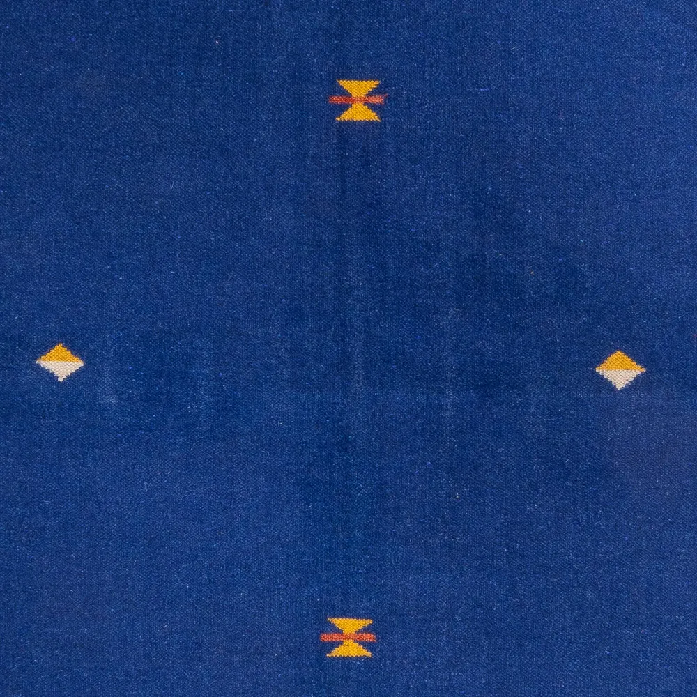 Tapis Kelim - Tendance - 240 x 170 cm - bleu foncé