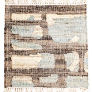 Tapis Kelim - Tendance carré - 60 x 60 cm - multicolore