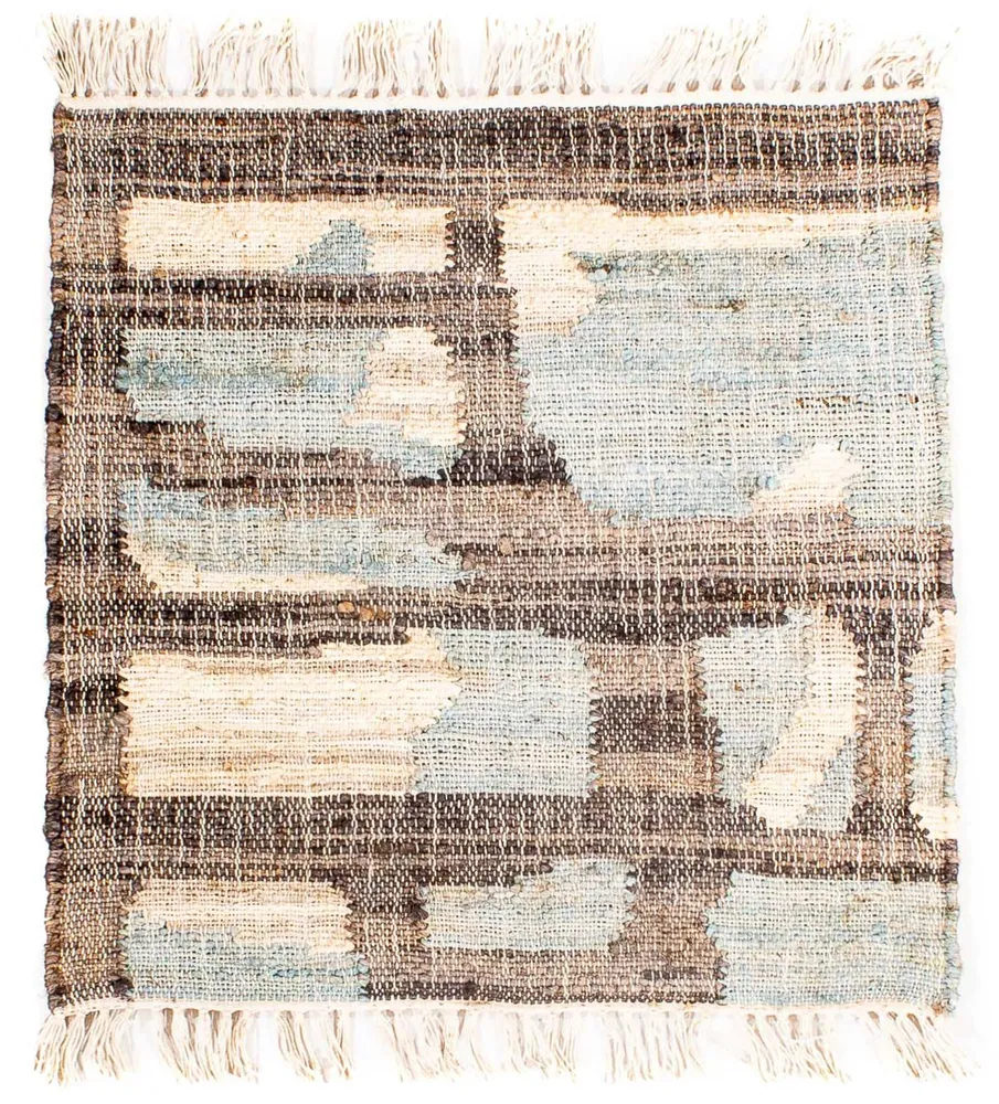 Tapis Kelim - Tendance carré - 60 x 60 cm - multicolore