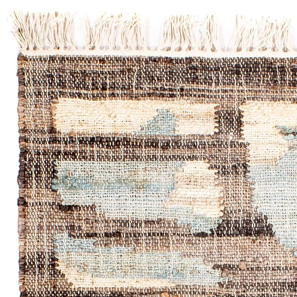 Tapis Kelim - Tendance carré - 60 x 60 cm - multicolore