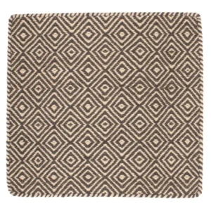 Tapis Kelim - Tendance carré - 45 x 45 cm - multicolore