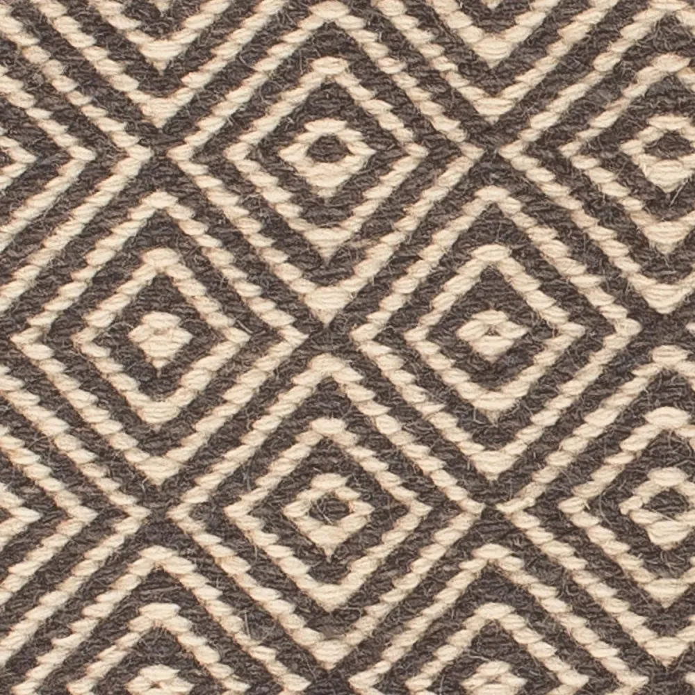 Tapis Kelim - Tendance carré - 45 x 45 cm - multicolore