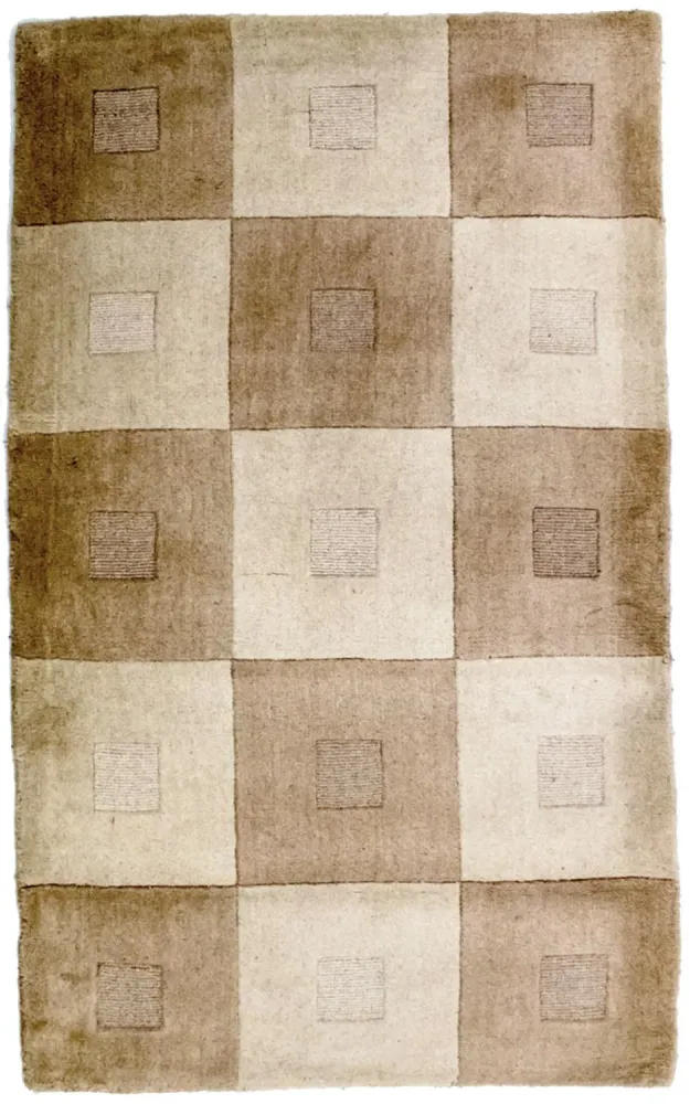 Tapis en laine - 148 x 90 cm - multicolore