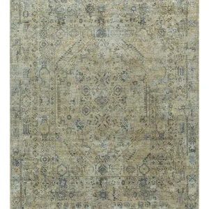 Tapis en laine - 240 x 170 cm - vert menthe