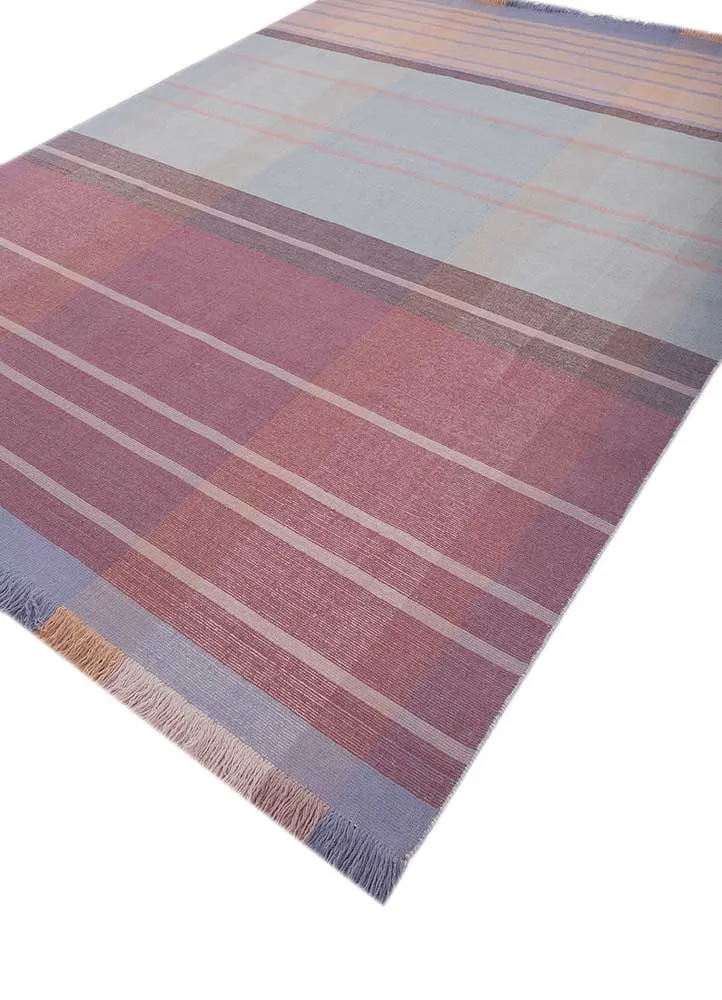 Tapis en laine - 300 x 225 cm - violet