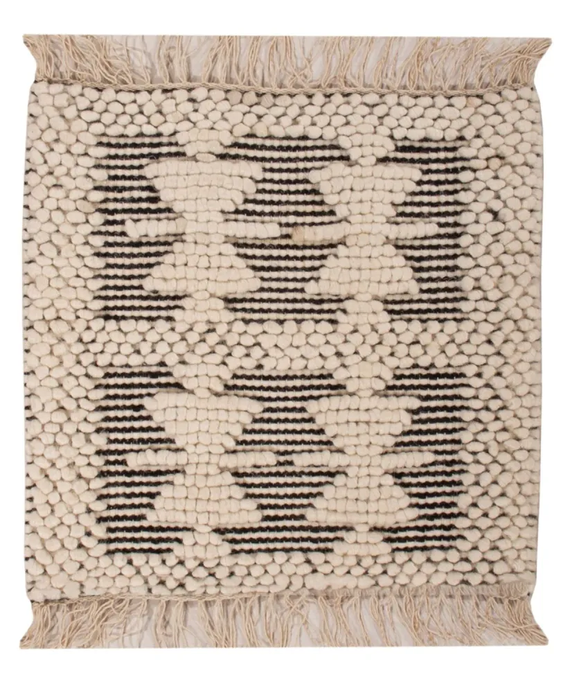 Tapis en laine 49x46cm - Tapis en laine