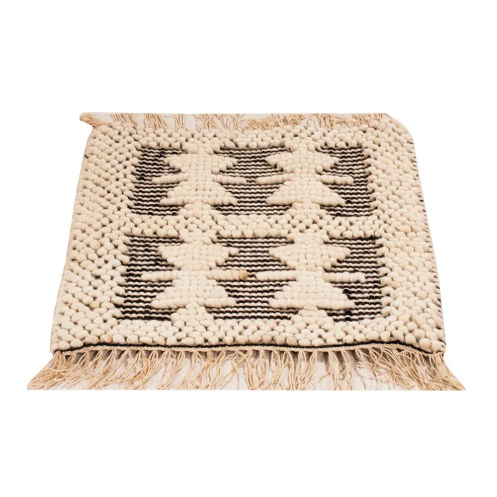 Tapis en laine 49x46cm - Tapis en laine