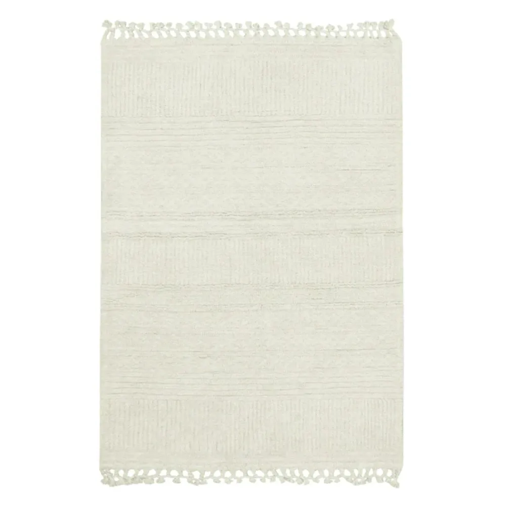 Tapis En Laine Ari Sheep Blanc 120 X 170 cm