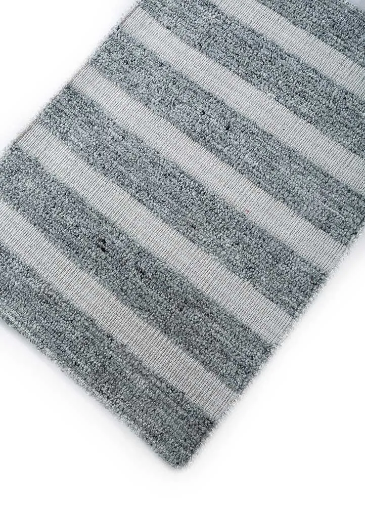 Tapis en laine - 90 x 60 cm - bleu pétrole