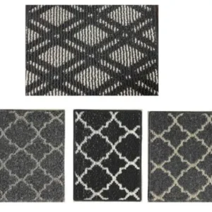 Tapis 24 po x 36 po motif diamand