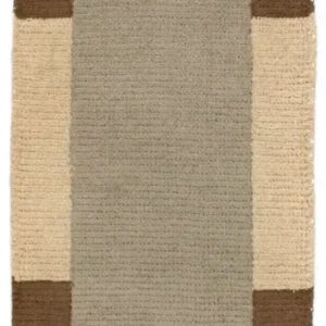 Tapis Népalais - 140 x 70 cm - gris