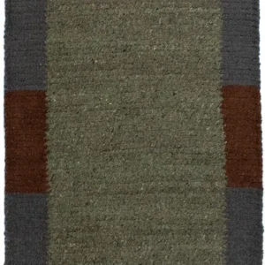 Tapis Népalais - 140 x 70 cm - gris